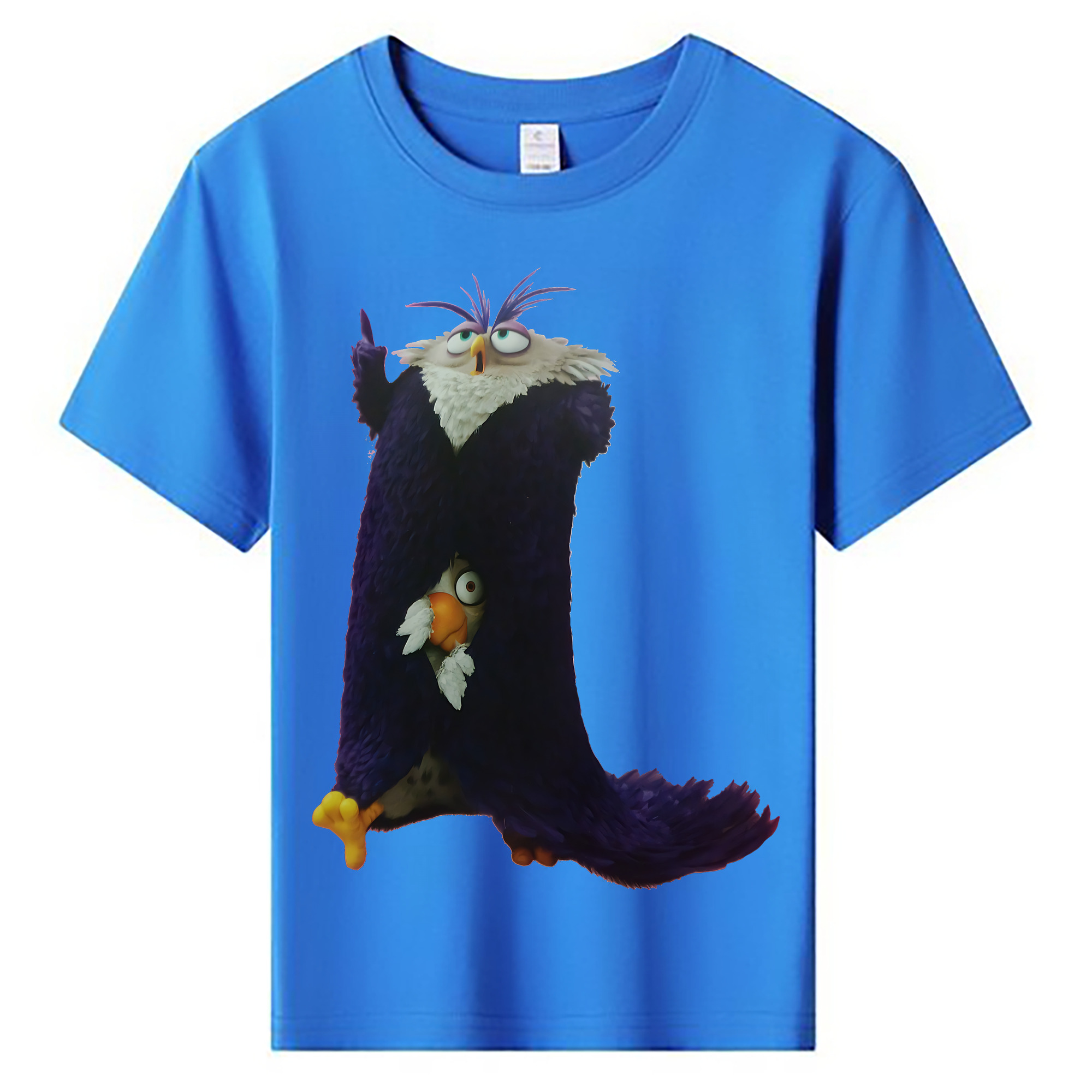 （画像用） Angry Birds アングリーバード 綿100％キッズTシャツ（フロントプリント）